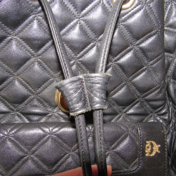 MCM Leather Back Pack main image 7